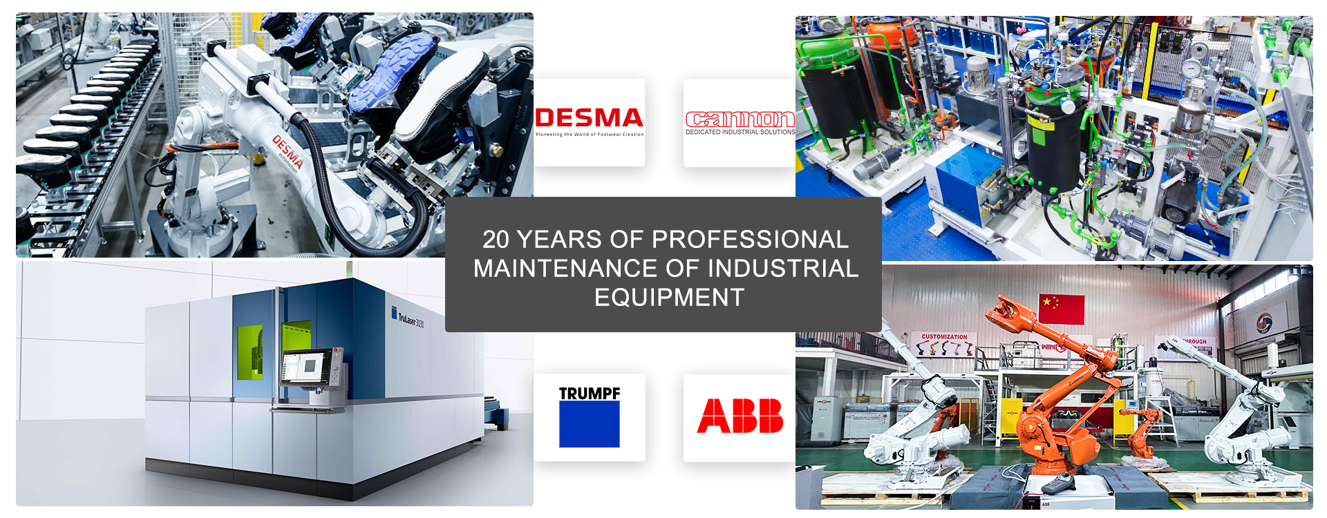 Trumpf, ABB, Desma